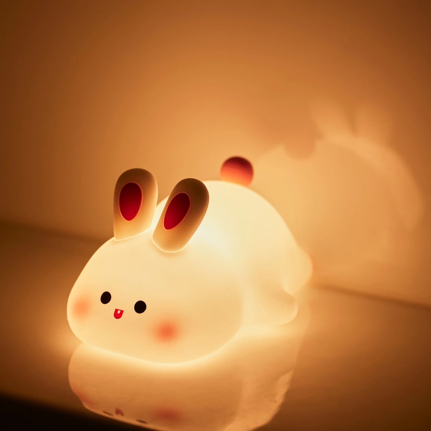 Axolight Buddy: Touch-Controlled Silicone Night Light for Cozy Kids' Rooms
