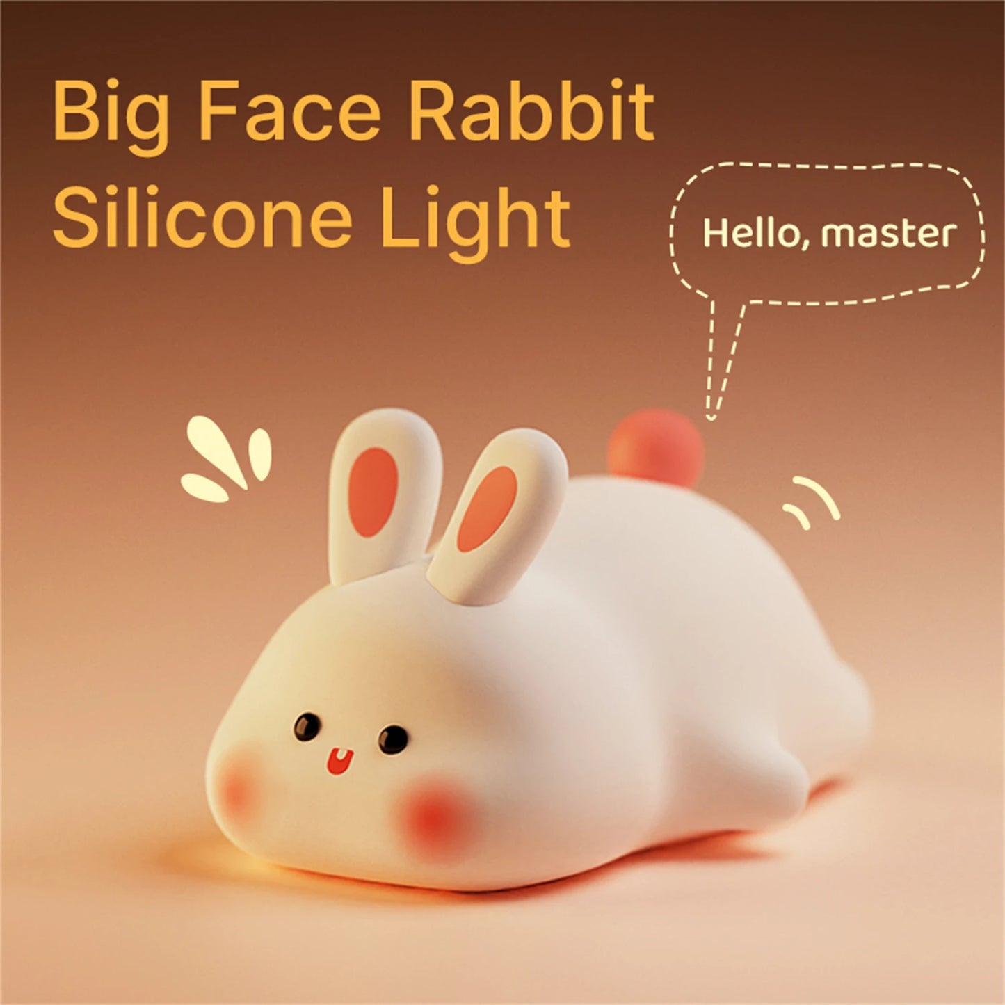 Axolight Buddy: Touch-Controlled Silicone Night Light for Cozy Kids' Rooms