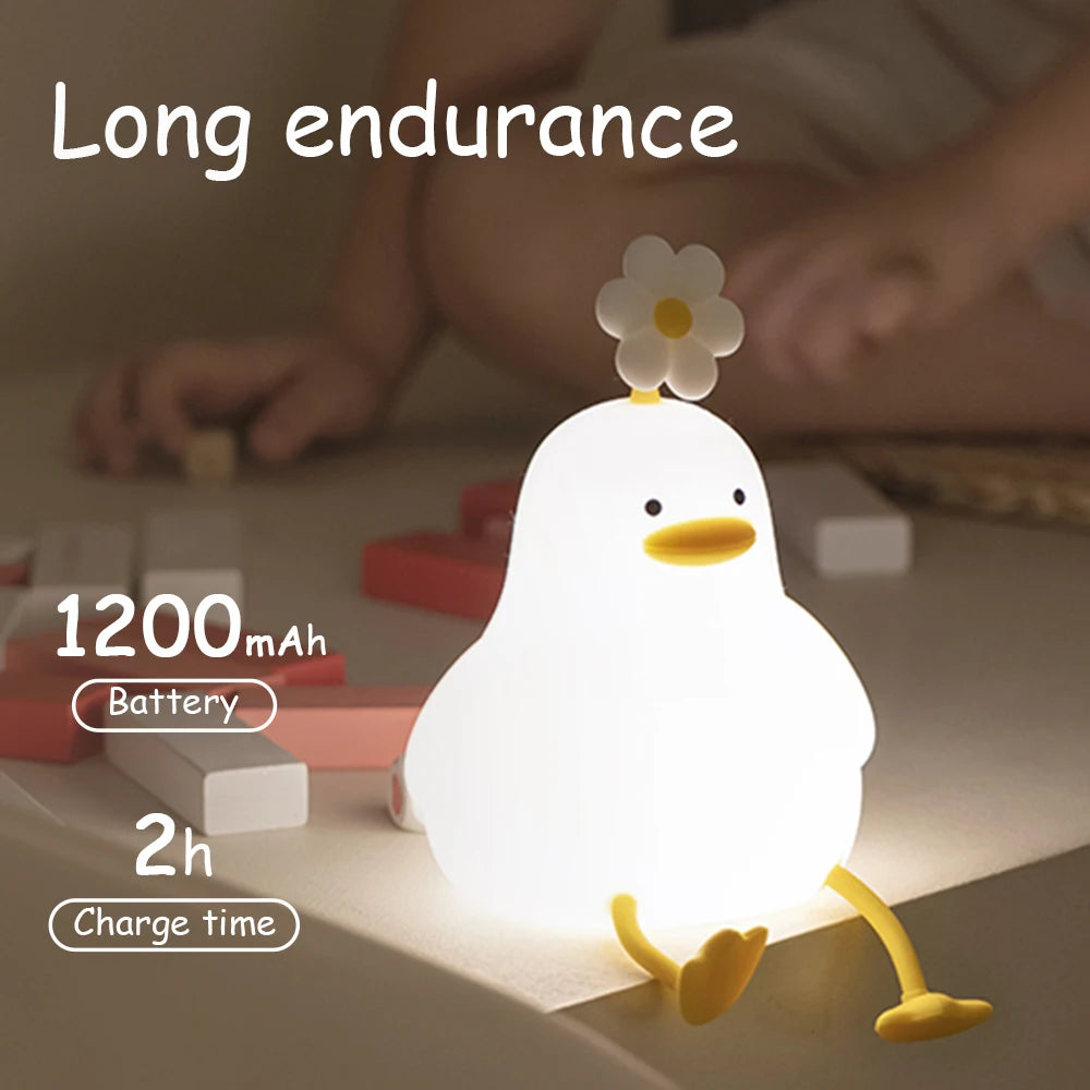 Axolight Buddy: Touch-Controlled Silicone Night Light for Cozy Kids' Rooms