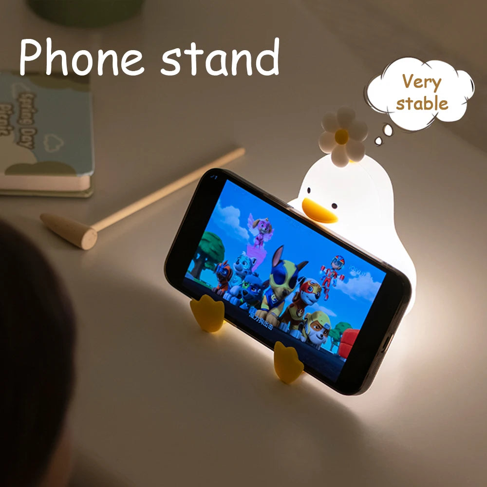 Axolight Buddy: Touch-Controlled Silicone Night Light for Cozy Kids' Rooms