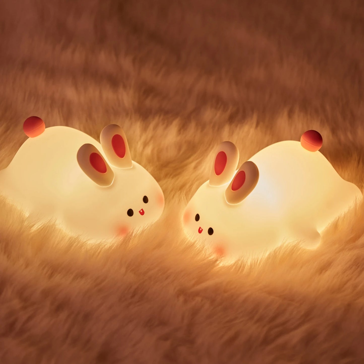 Axolight Buddy: Touch-Controlled Silicone Night Light for Cozy Kids' Rooms